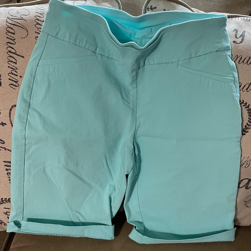 Light Teal Bermuda Shorts